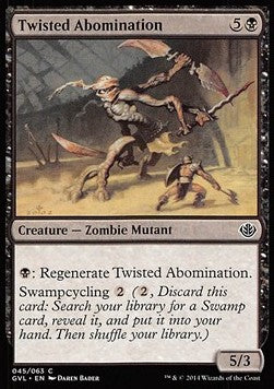 Twisted Abomination - Duel Decks: Anthology (Common) [DD3-8045]