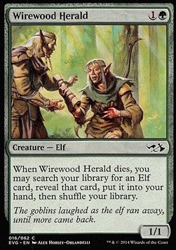 Wirewood Herald - Duel Decks: Anthology (Common) [DD3-1016]