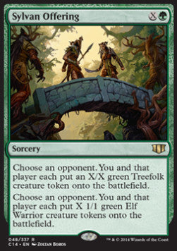 Sylvan Offering - Commander 2014 (Rare) [C14-48]