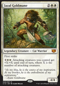 Jazal Goldmane - Commander 2014 (Mythic) [C14-9]
