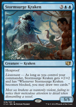 Stormsurge Kraken - Commander 2014 (Rare) [C14-18]