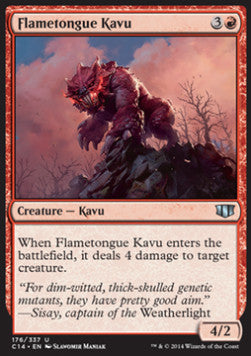 Flametongue Kavu - Commander 2014 (Uncommon) [C14-176]