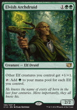 Elvish Archdruid - Commander 2014 (Rare) [C14-190]