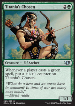 Titania's Chosen - Commander 2014 (Uncommon) [C14-221]