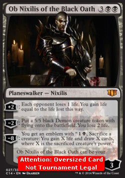 Ob Nixilis of the Black Oath (V.2) - Commander 2014 (Special)