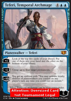 Teferi, Temporal Archmage (V.2) - Commander 2014 (Special)