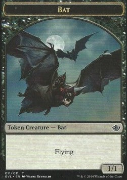 Bat Token (Black 1/1) - Duel Decks: Anthology (Token) [DD3-T11]
