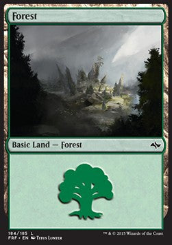 Forest (V.1) - Fate Reforged (Land) [FRF-184]