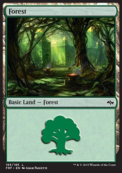 Forest (V.2) - Fate Reforged (Land) [FRF-185]