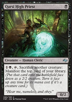Qarsi High Priest - Fate Reforged (Uncommon) [FRF-80]