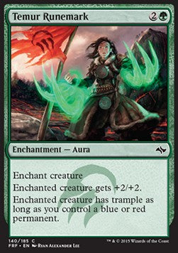 Temur Runemark - Fate Reforged (Common) [FRF-140]