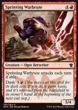 Sprinting Warbrute - Dragons of Tarkir (Common) [DTK-157]