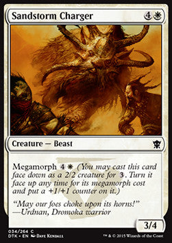 Sandstorm Charger - Dragons of Tarkir (Common) [DTK-34]