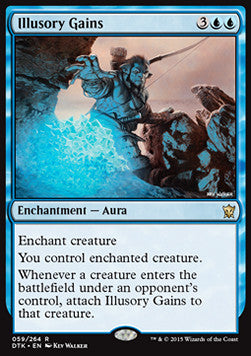 Illusory Gains - Dragons of Tarkir (Rare) [DTK-59]