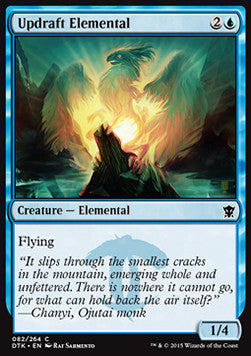 Updraft Elemental - Dragons of Tarkir (Common) [DTK-82]