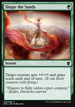 Shape the Sands - Dragons of Tarkir (Common) [DTK-205]