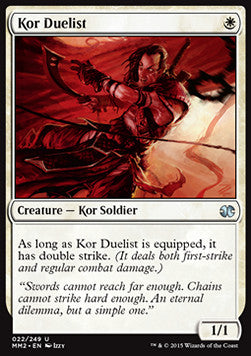 Kor Duelist - Modern Masters 2015 (Uncommon) [MM2-22]