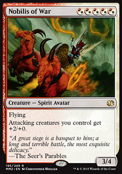 Nobilis of War - Modern Masters 2015 (Rare) [MM2-195]