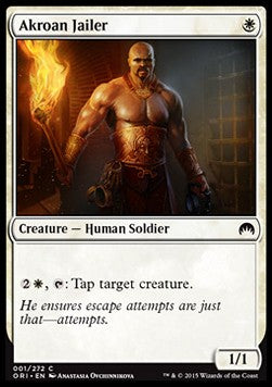 Akroan Jailer - Magic Origins (Common) [ORI-1]