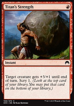Titan's Strength - Magic Origins (Common) [ORI-166]