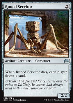 Runed Servitor - Magic Origins (Uncommon) [ORI-238]