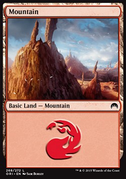 Mountain (V.4) - Magic Origins (Land) [ORI-268]