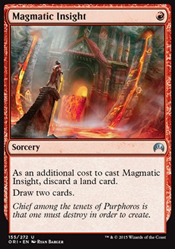 Magmatic Insight - Magic Origins (Uncommon) [ORI-155]