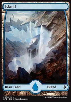 Island (V.5) - Battle for Zendikar (Land) [BFZ-257]