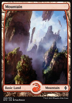 Mountain (V.3) - Battle for Zendikar (Land) [BFZ-266]