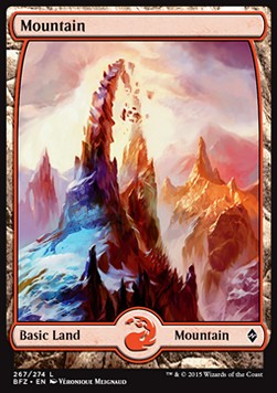 Mountain (V.5) - Battle for Zendikar (Land) [BFZ-267]