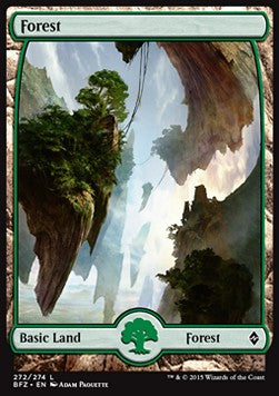 Forest (V.5) - Battle for Zendikar (Land) [BFZ-272]