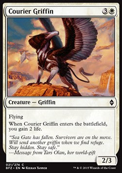 Courier Griffin - Battle for Zendikar (Common) [BFZ-21]