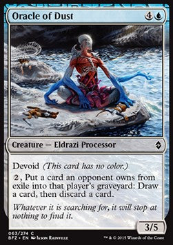 Oracle of Dust - Battle for Zendikar (Common) [BFZ-63]
