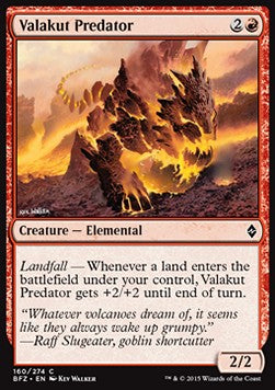 Valakut Predator - Battle for Zendikar (Common) [BFZ-160]