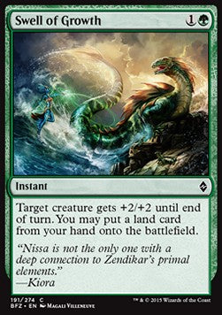 Swell of Growth - Battle for Zendikar (Common) [BFZ-191]