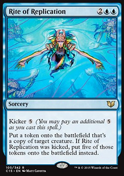 Rite of Replication - Commander 2015 (Rare) [C15-105]