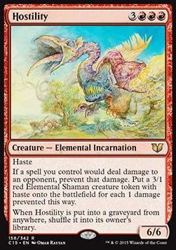 Hostility - Commander 2015 (Rare) [C15-158]