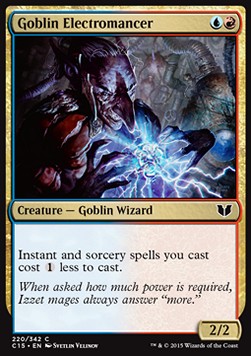 Goblin Electromancer - Commander 2015 (Common) [C15-220]