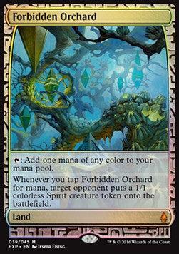 Forbidden Orchard - Zendikar Expeditions (Masterpiece) [ZEX-39]