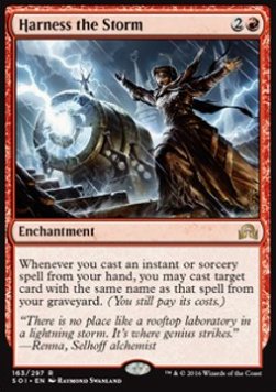 Harness the Storm - Shadows over Innistrad (Rare) [SOI-163]