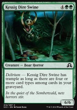 Kessig Dire Swine - Shadows over Innistrad (Common) [SOI-214]