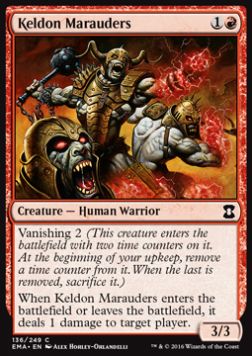 Keldon Marauders - Eternal Masters (Common) [EMA-136]