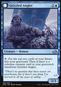 Grizzled Angler / Grisly Anglerfish - Eldritch Moon (Uncommon) [EMN-63]