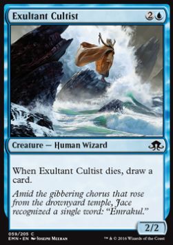 Exultant Cultist - Eldritch Moon (Common) [EMN-59]