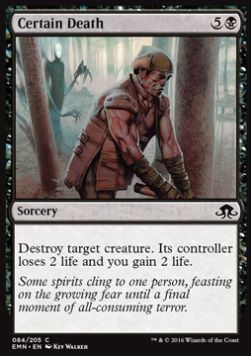 Certain Death - Eldritch Moon (Common) [EMN-84]