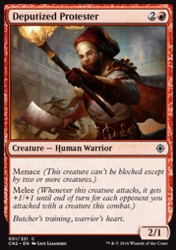 Deputized Protester - Conspiracy: Take the Crown (Common) [CN2-51]