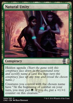 Natural Unity - Conspiracy: Take the Crown (Common) [CN2-9]