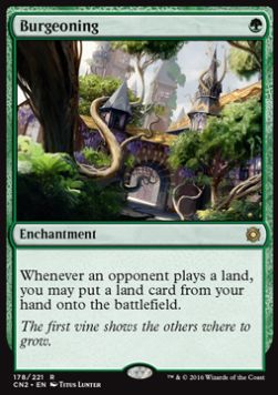 Burgeoning - Conspiracy: Take the Crown (Rare) [CN2-178]