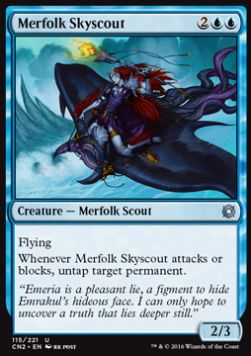 Merfolk Skyscout - Conspiracy: Take the Crown (Uncommon) [CN2-115]