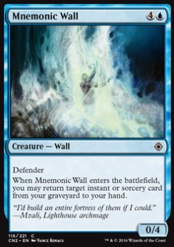 Mnemonic Wall - Conspiracy: Take the Crown (Common) [CN2-116]